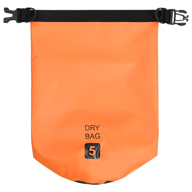 Afbeelding laden in galerijviewer, VidaXL Drybag 5 L PVC oranje
