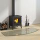 Vidaxl glasplaat openhaard 120x50 cm