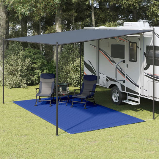 Vidaxl tenttapijt 250x350 cm blauw