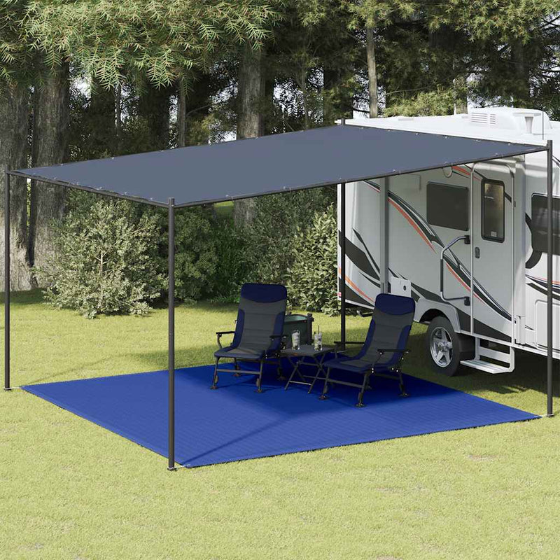 Afbeelding laden in galerijviewer, Vidaxl tenttapijt 400x400 cm hdpe blauw
