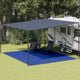 Vidaxl tenttapijt 400x500 cm hdpe blauw