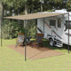 Vidaxl tenttapijt 250x450 cm taupe