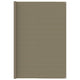 VidaXL Tenttapijt 250x500 cm taupe