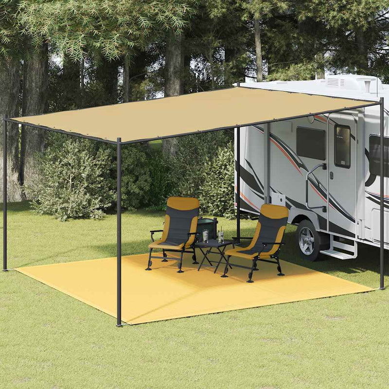 Afbeelding laden in galerijviewer, Vidaxl tenttapijt 400x400 cm beige
