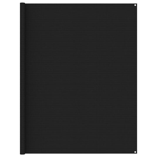 VidaXL Tenttapijt 250x250 cm zwart