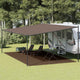 Vidaxl tenttapijt 400x600 cm bruin