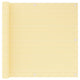 Vidaxl balkonscherm 90x600 cm hdpe beige
