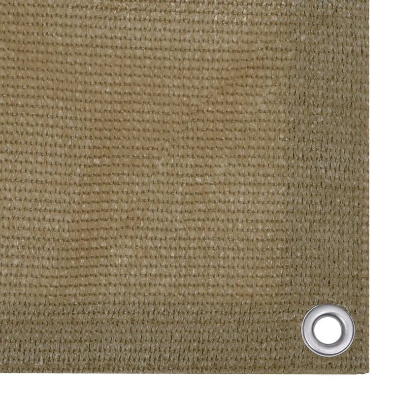 Afbeelding laden in galerijviewer, Vidaxl balkonscherm 120x400 cm hdpe taupe
