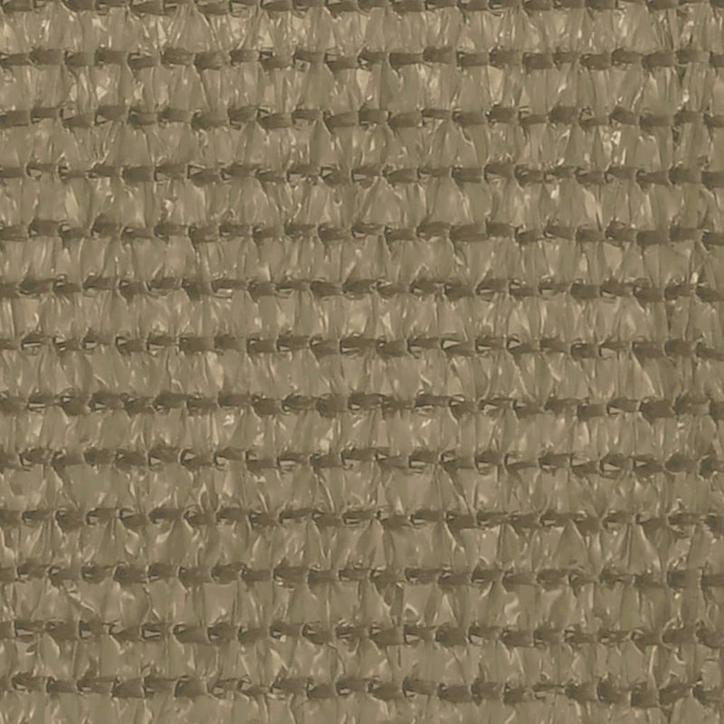 Afbeelding laden in galerijviewer, Vidaxl balkonscherm 120x500 cm hdpe taupe
