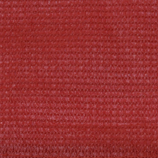 VidaXL Balkonscherm 75x400 cm HDPE rood