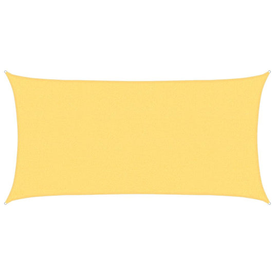 Vidaxl zonnezeil 160 g m² 2x3,5 m hdpe beige