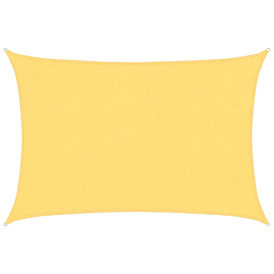 Vidaxl zonnezeil 160 g m² 3x4,5 m hdpe beige