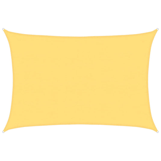 Vidaxl zonnezeil 160 g m² 5x6 m hdpe beige
