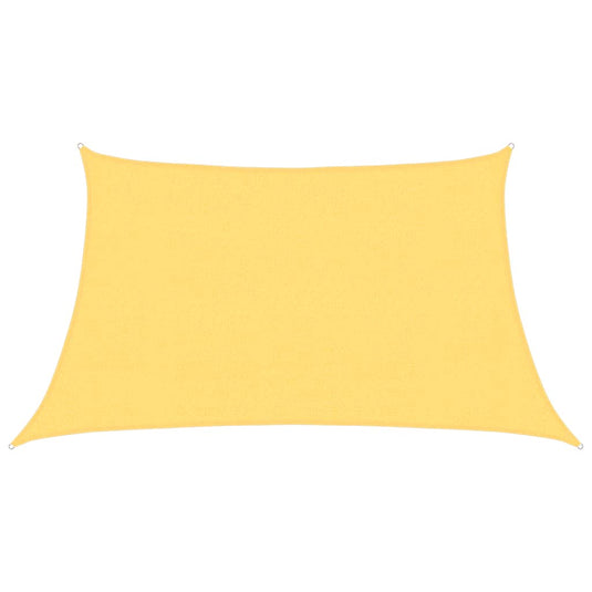 Vidaxl zonnezeil 160 g m² 3 4x2 m hdpe beige