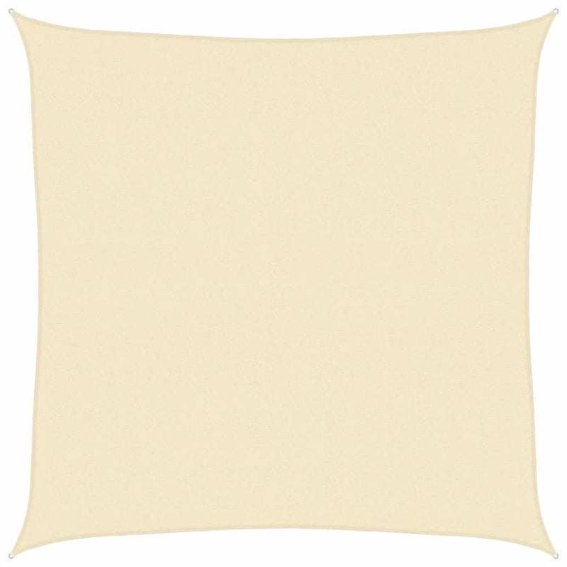 Afbeelding laden in galerijviewer, Vidaxl zonnezeil 160 g m² 7x7 m hdpe crèmekleurig
