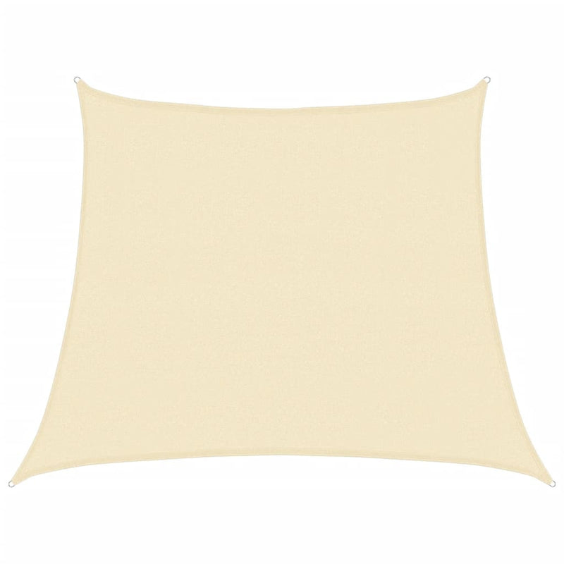 Afbeelding laden in galerijviewer, Vidaxl zonnezeil 160 g m² 3 4x3 m hdpe crèmekleurig
