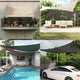 Vidaxl zonnezeil 160 g m² 2,5x3,5 m hdpe wit