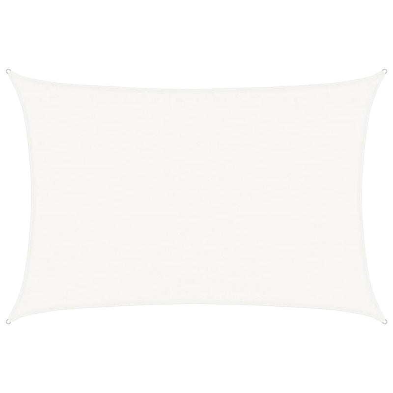 Afbeelding laden in galerijviewer, Vidaxl zonnezeil 160 g m² 3,5x4,5 m hdpe wit
