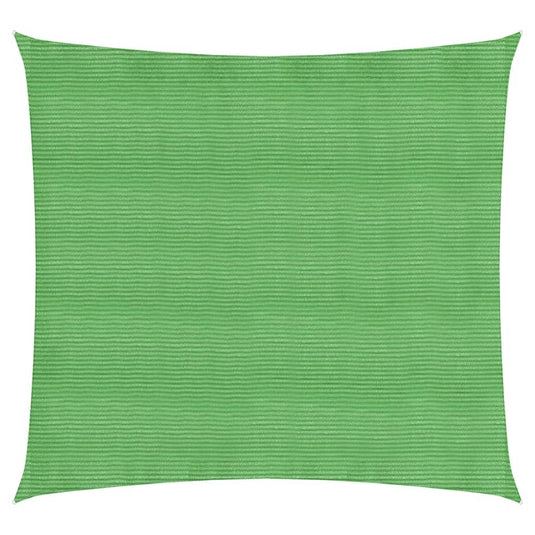 Vidaxl zonnezeil 160 g m² 5x5 m hdpe lichtgroen