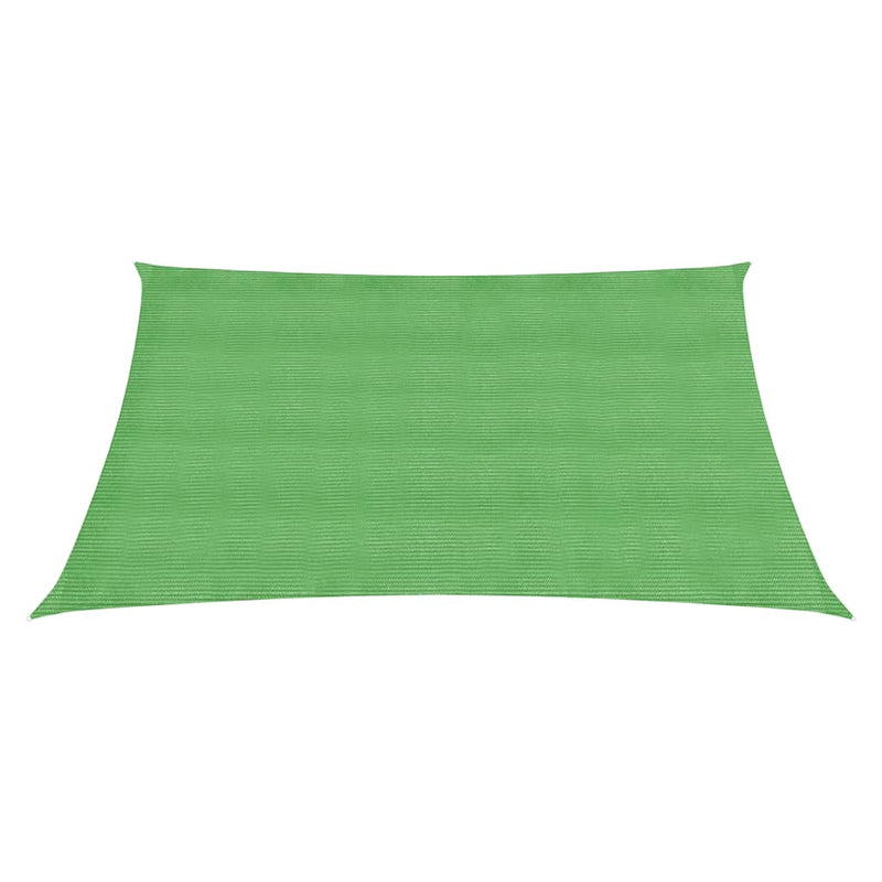 Afbeelding laden in galerijviewer, Vidaxl zonnezeil 160 g m² 5x5 m hdpe lichtgroen

