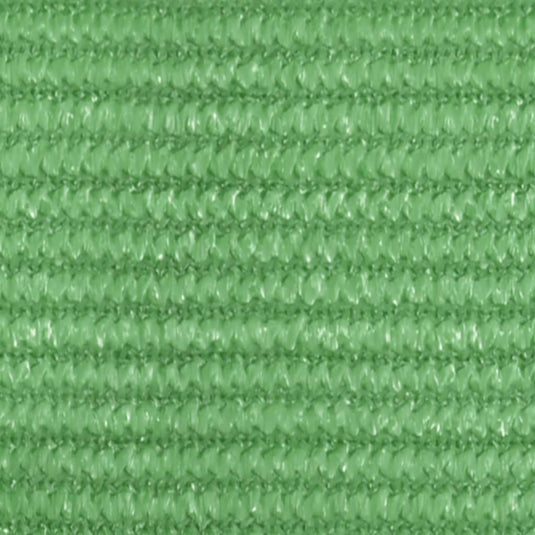 Vidaxl zonnezeil 160 g m² 5x5 m hdpe lichtgroen