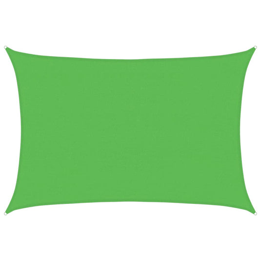 Vidaxl zonnezeil 160 g m² 4x5 m hdpe lichtgroen
