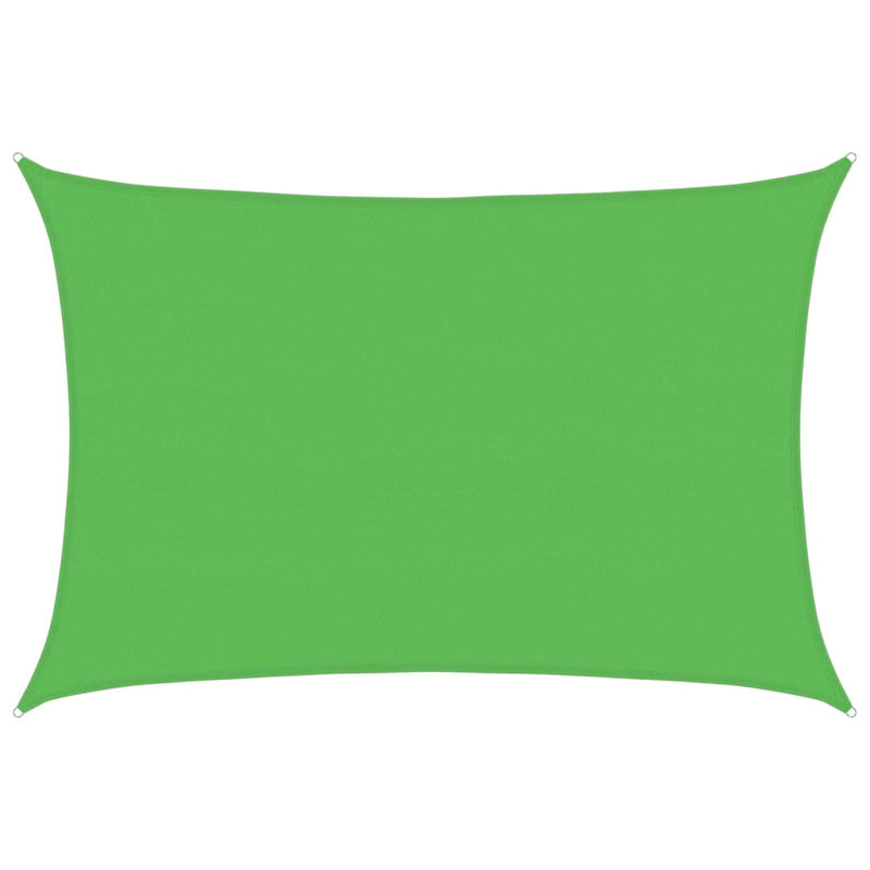 Afbeelding laden in galerijviewer, Vidaxl zonnezeil 160 g m² 5x7 m hdpe lichtgroen
