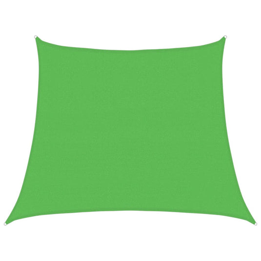Vidaxl zonnezeil 160 g m² 3 4x3 m hdpe lichtgroen