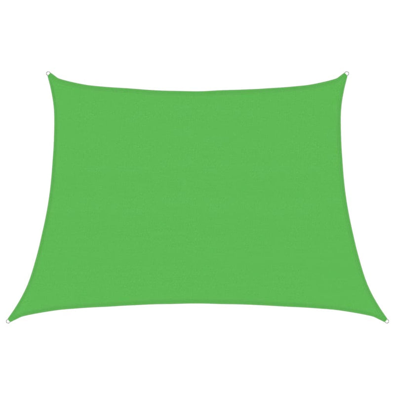 Afbeelding laden in galerijviewer, Vidaxl zonnezeil 160 g m² 4 5x3 m hdpe lichtgroen
