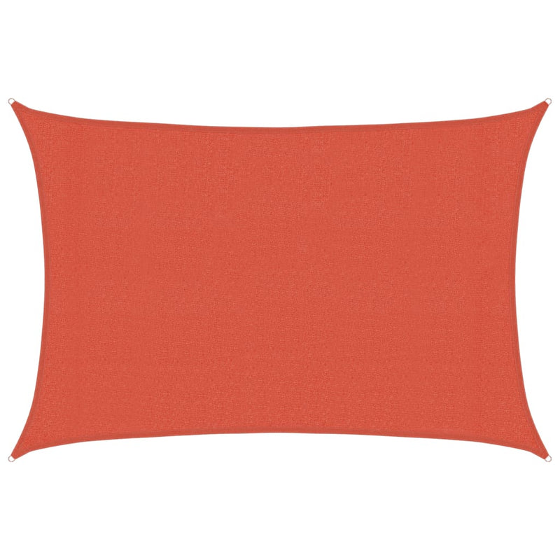 Afbeelding laden in galerijviewer, Vidaxl zonnezeil 160 g m² 3x4,5 m hdpe terracottakleurig
