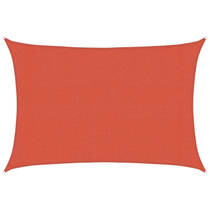 Afbeelding laden in galerijviewer, Vidaxl zonnezeil 160 g m² 3x5 m hdpe terracottakleurig

