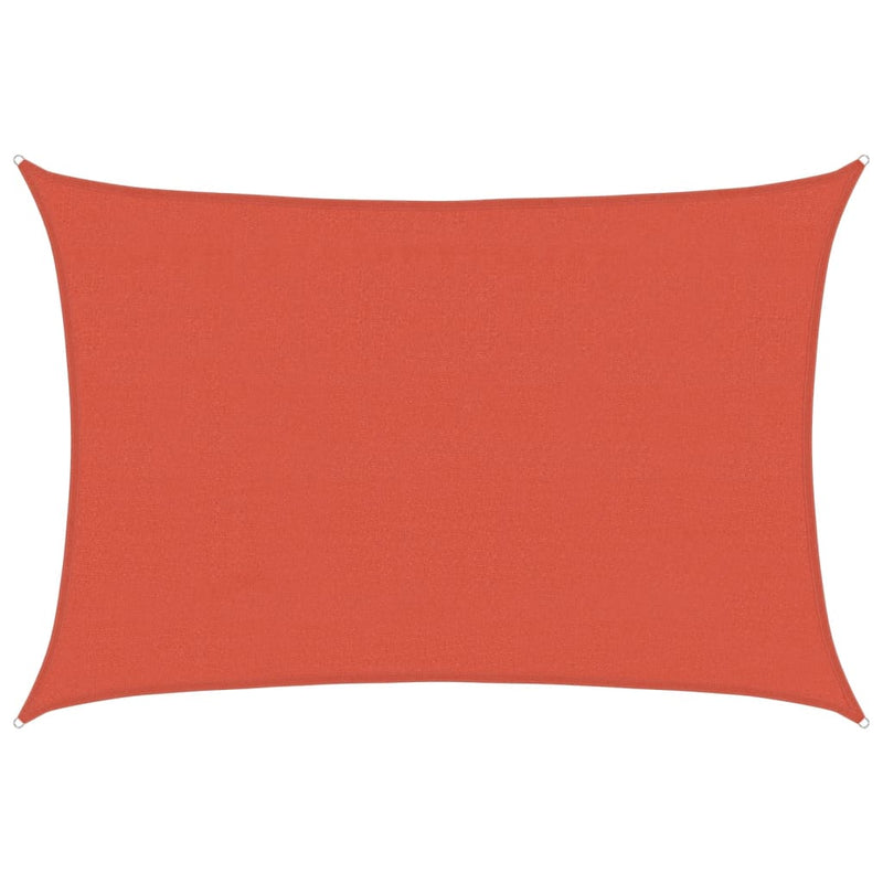 Afbeelding laden in galerijviewer, Vidaxl zonnezeil 160 g m² 4x5 m hdpe terracottakleurig
