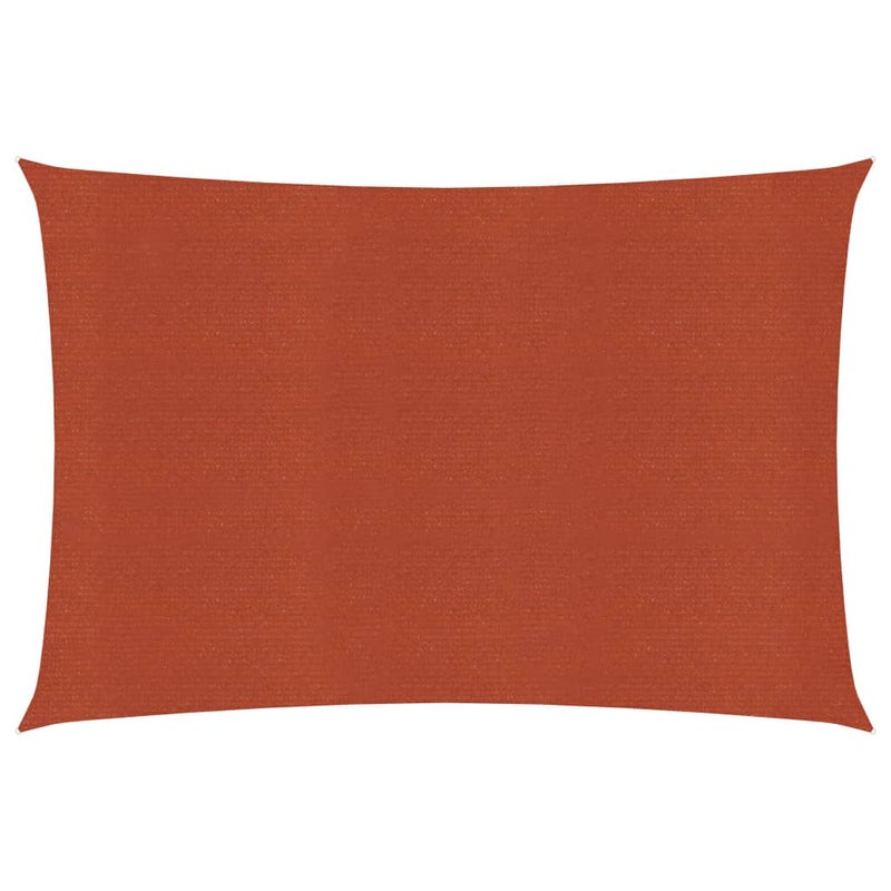 Afbeelding laden in galerijviewer, VidaXL Zonnezeil 160 g m² 4x6 m HDPE terracottakleurig
