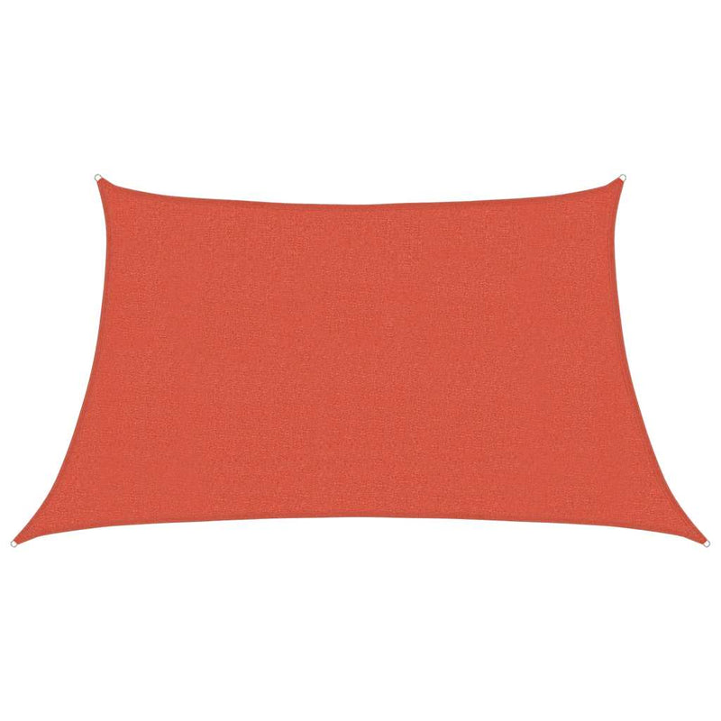 Afbeelding laden in galerijviewer, Vidaxl zonnezeil 160 g m² 3 4x2 m hdpe terracottakleurig
