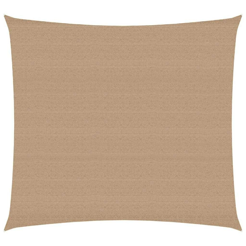 Afbeelding laden in galerijviewer, Vidaxl zonnezeil 160 g m² 4x4 m hdpe taupe
