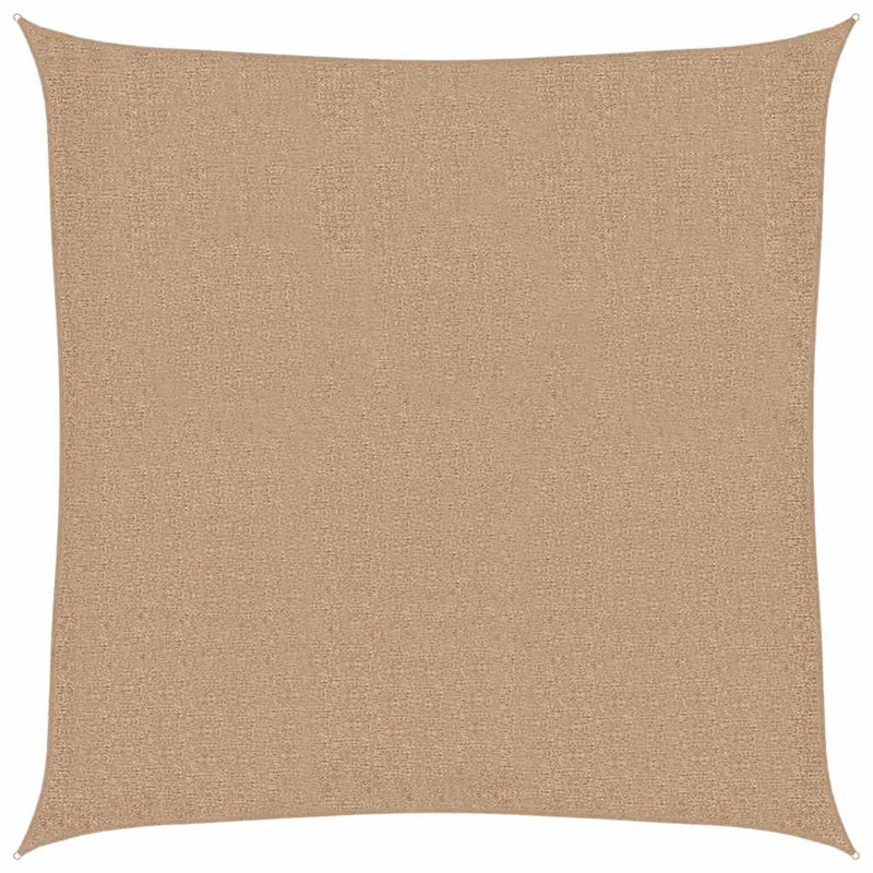 Afbeelding laden in galerijviewer, Vidaxl zonnezeil 160 g m² 5x5 m hdpe taupe
