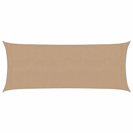 Vidaxl zonnezeil 160 g m² 2x4,5 m hdpe taupe
