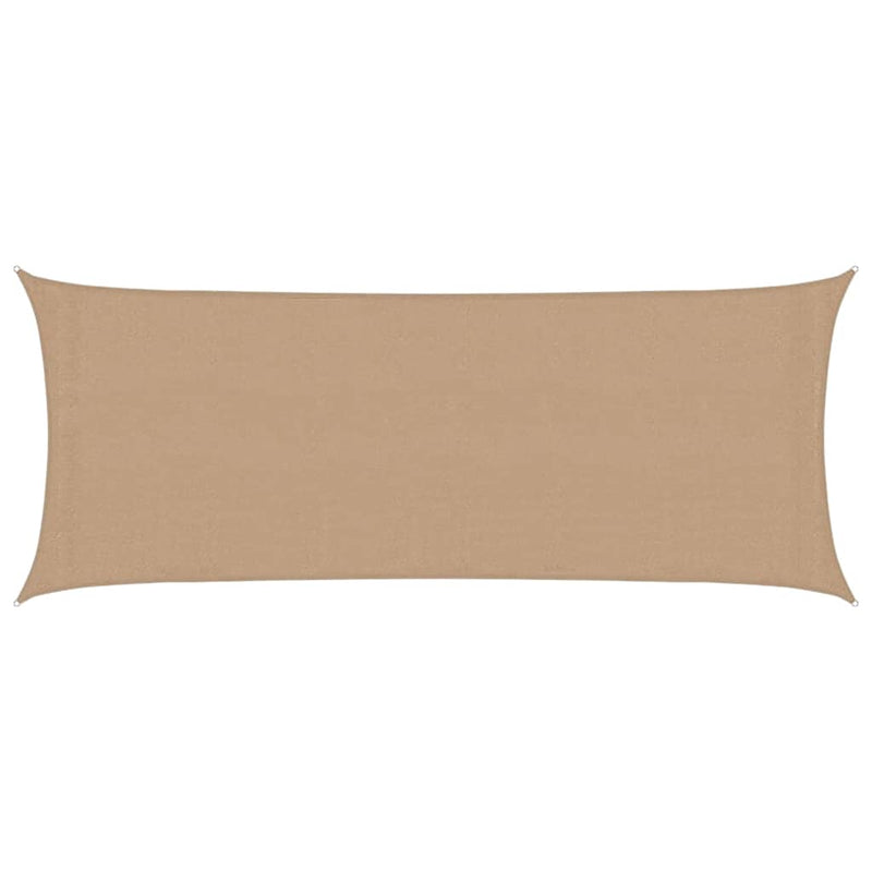 Afbeelding laden in galerijviewer, Vidaxl zonnezeil 160 g m² 2x5 m hdpe taupe
