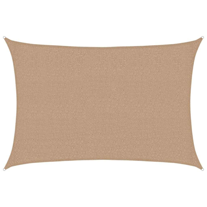 Afbeelding laden in galerijviewer, Vidaxl zonnezeil 160 g m² 2,5x3,5 m hdpe taupe
