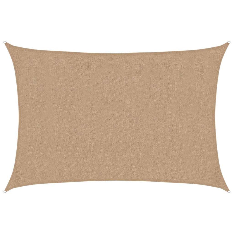 Afbeelding laden in galerijviewer, Vidaxl zonnezeil 160 g m² 2,5x4 m hdpe taupe
