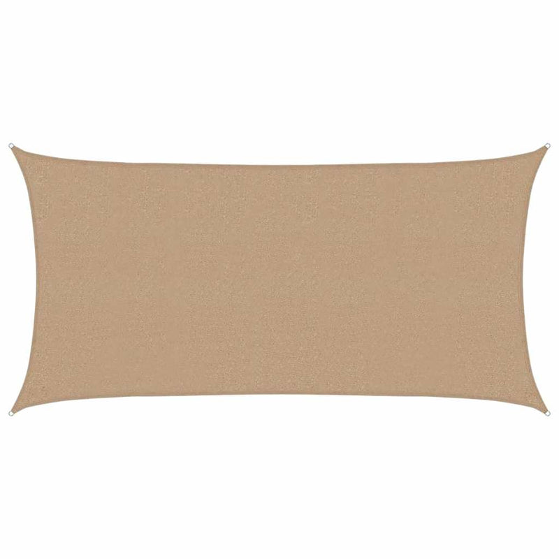 Afbeelding laden in galerijviewer, Vidaxl zonnezeil 160 g m² 2,5x4,5 m hdpe taupe
