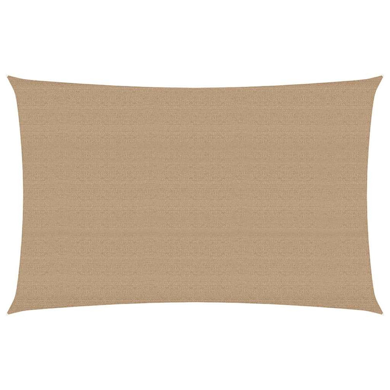 Afbeelding laden in galerijviewer, Vidaxl zonnezeil 160 g m² 3x5 m hdpe taupe
