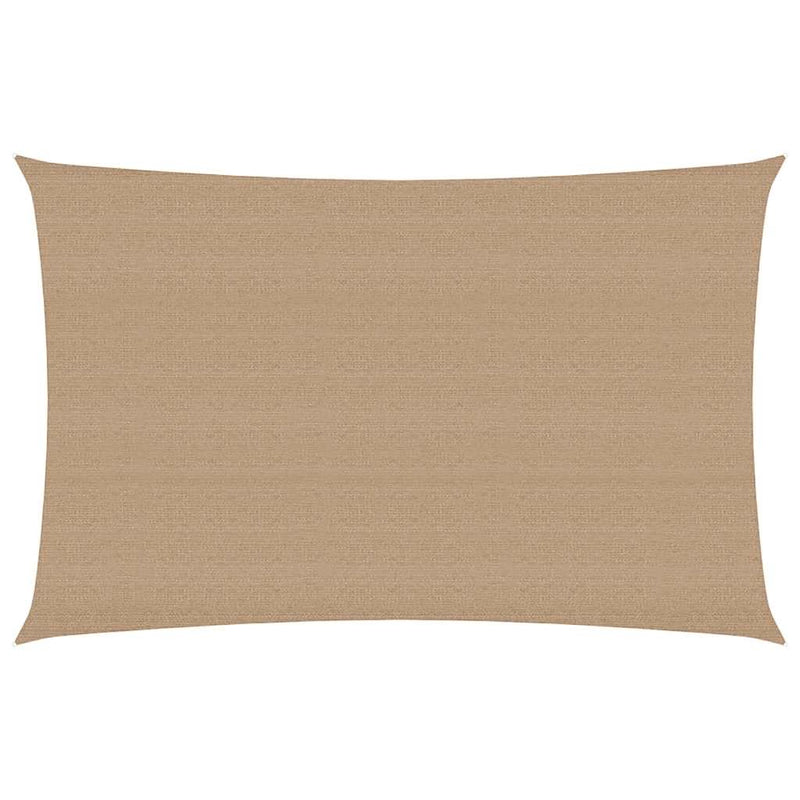 Afbeelding laden in galerijviewer, Vidaxl zonnezeil 160 g m² 3x5 m hdpe taupe
