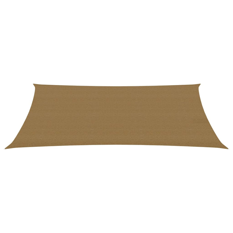 Afbeelding laden in galerijviewer, VidaXL Zonnezeil 160 g m² 4x6 m HDPE taupe
