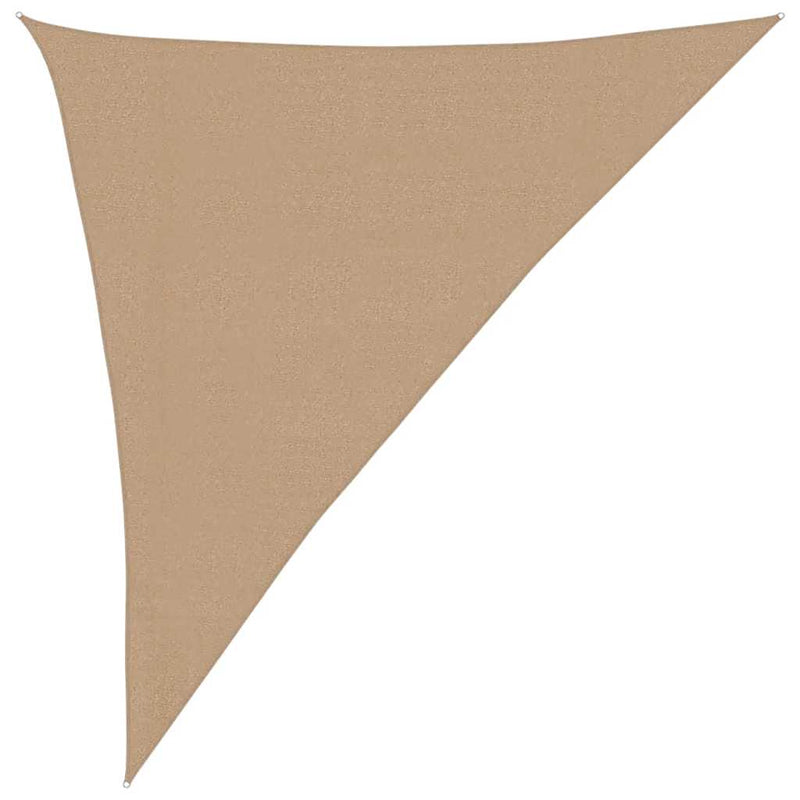 Afbeelding laden in galerijviewer, Vidaxl zonnezeil 160 g m² 3x4x5 m hdpe taupe
