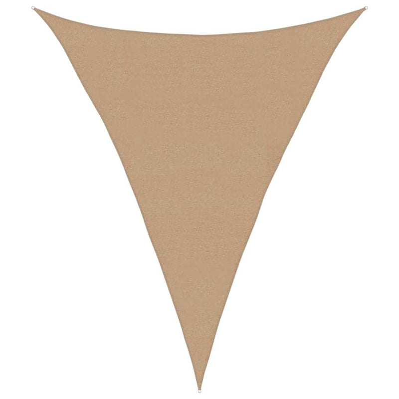 Afbeelding laden in galerijviewer, Vidaxl zonnezeil 160 g m² 4x5x5 m hdpe taupe
