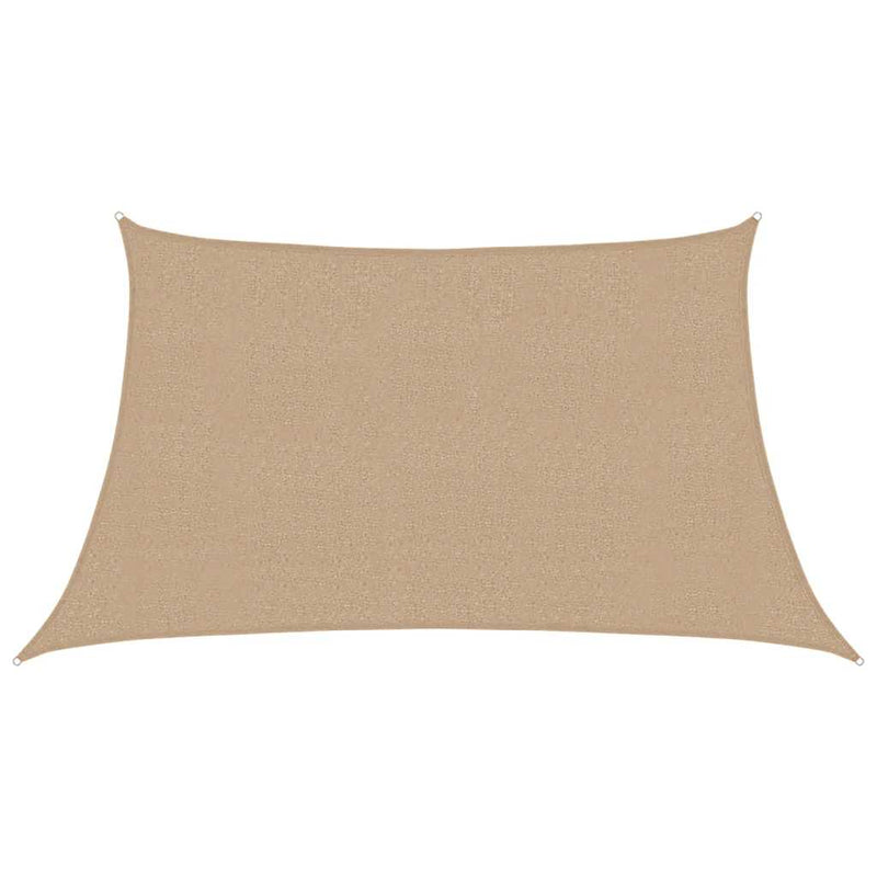 Afbeelding laden in galerijviewer, Vidaxl zonnezeil 160 g m² 3 4x2 m hdpe taupe
