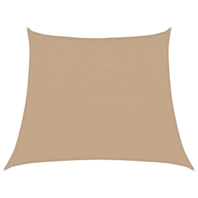 Afbeelding laden in galerijviewer, Vidaxl zonnezeil 160 g m² 3 4x3 m hdpe taupe
