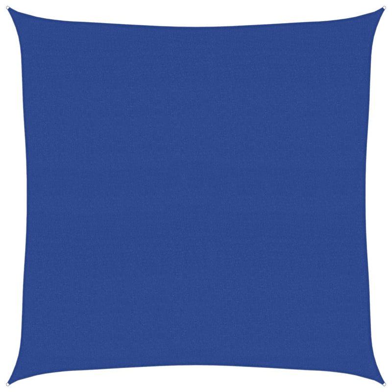 Afbeelding laden in galerijviewer, Vidaxl zonnezeil 160 g m² vierkant 5x5 m hdpe blauw
