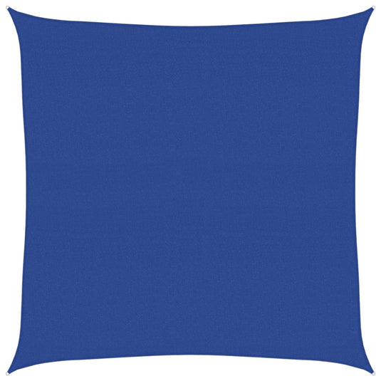 Vidaxl zonnezeil 160 g m² vierkant 5x5 m hdpe blauw